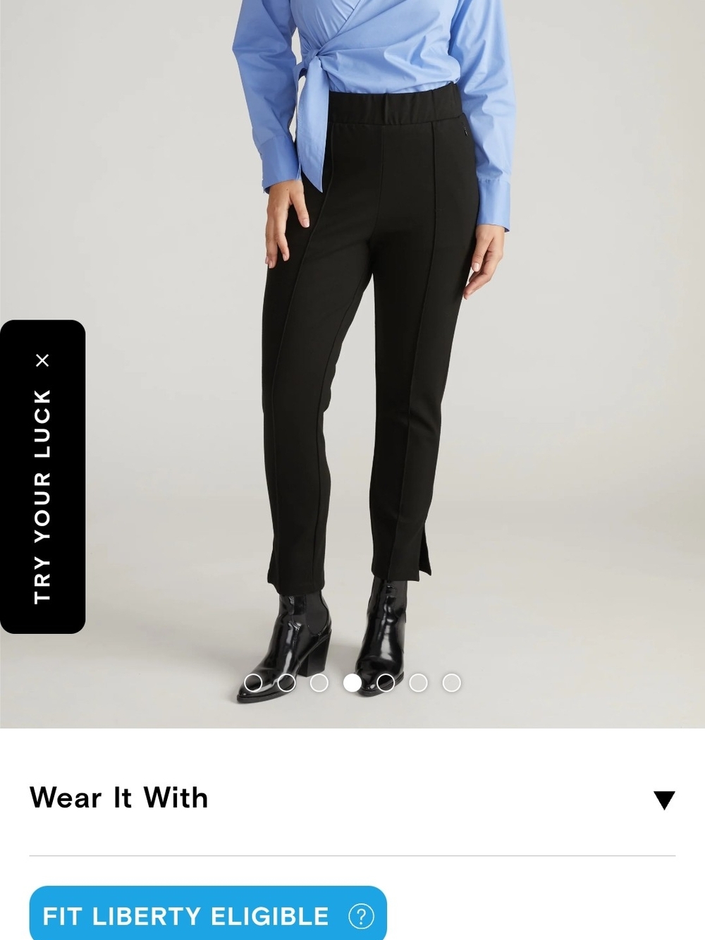 Universal Standard Skinny Pintuck Ponte Pants 28 Inch, Sz M (18-20) NWT